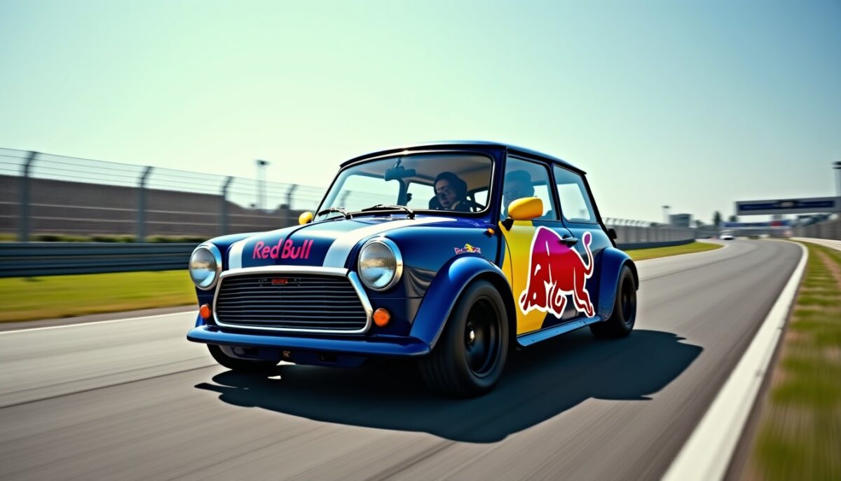Mini Cooper Red Bull : l&rsquo;épopée légendaire du circuit à la gloire
